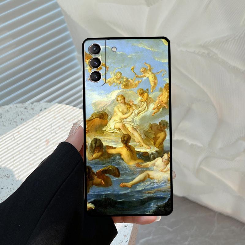 Art Painting Birth Of Venus Funda For Samsung Galaxy S22 Ultra S21 FE S20 FE S8 S9 S10 Plus Note 10 20 S23 Ultra Case