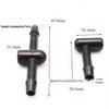 Conector de Mangueira para Bico Lavador de Para-brisa Ford Focus/Mondeo/Fiesta (91AG17A612BA)