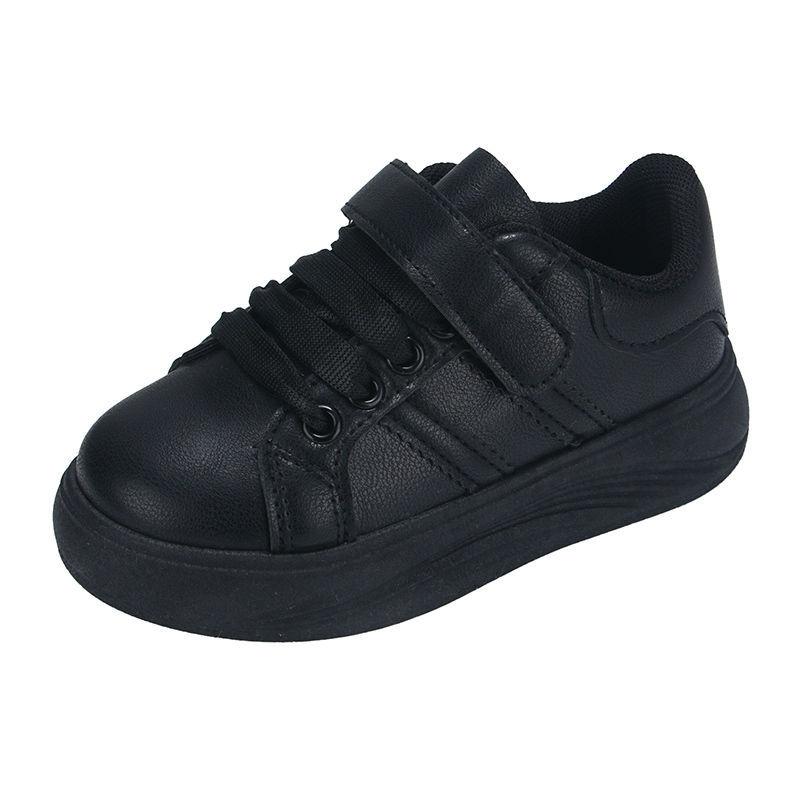 Children's Board Shoes 2025 Spring and Autumn New Soft-soled Girls' Sports Shoes Boys' Little White Shoes Medium and Older Children's Fashion
