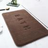 Imitation Cashmere Memory Foam Absorbent Floor Mat for Bathroom, Toilet, Kitchen, and Living Room.