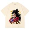 230 Gsm 100% Cotton Dragon Ball V18 Goku Print Unisex Heavy Cotton T Shirt