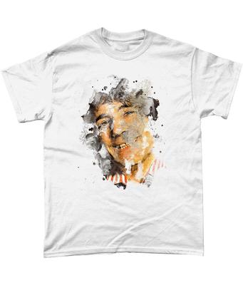 Alex Harvey Colour Abstract T Shirt Zal Cleminson SAHB