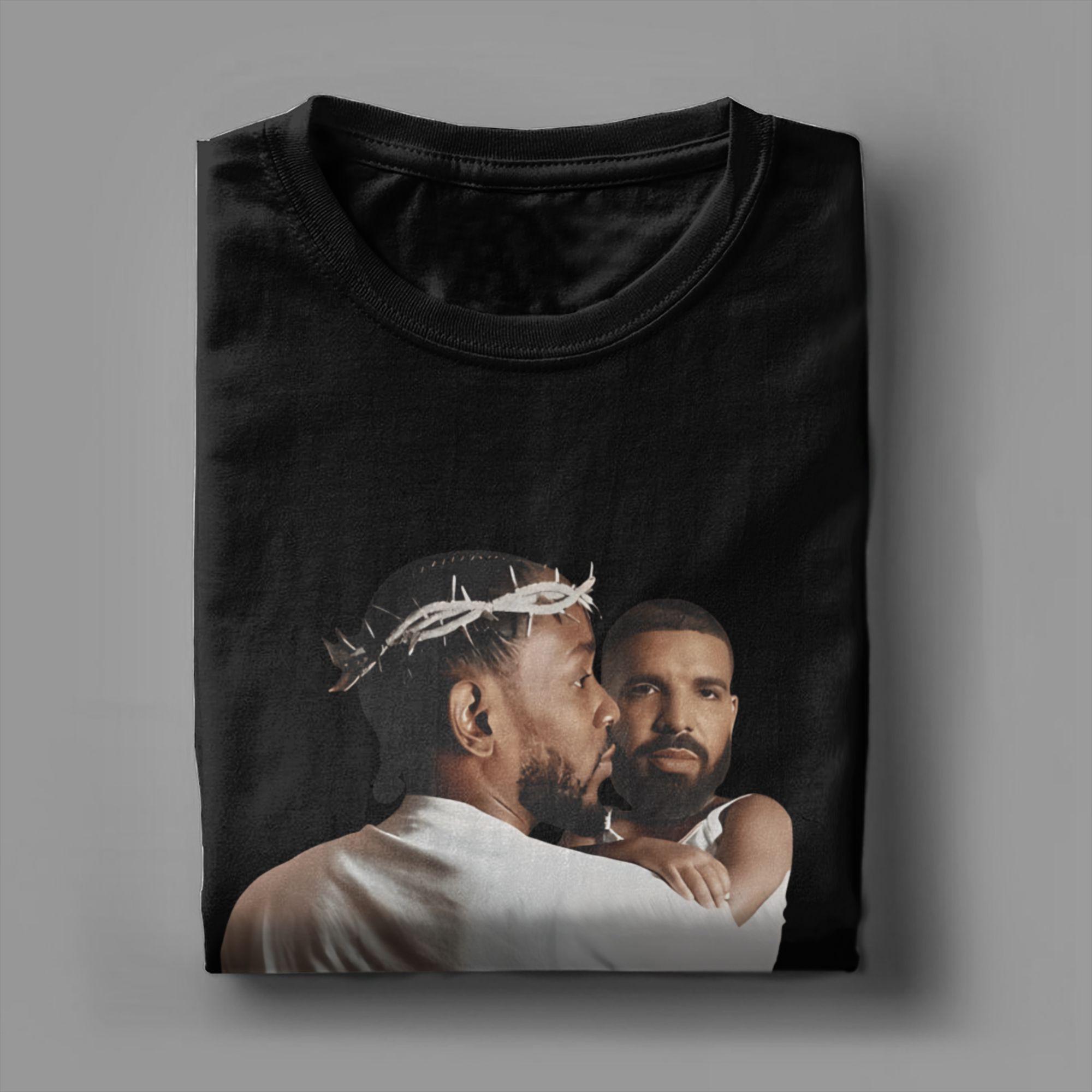 

Kendrick Lamars T-Shirts Men Vintage 100% Cotton Tee Shirt Round Neck Short Sleeve T Shirts Plus Size Clothing - Men s Summ... 5XL різнокольоровий