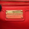 Used Salvatore Ferragamo Vara ribbon Shoulder Bag 21 G462 leather Red Used Women