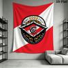 Spartak Moscow Charge Wall Hanging Printed Fabric Blanket Decorative Tapestries for Bedroom Living Room Home Decor