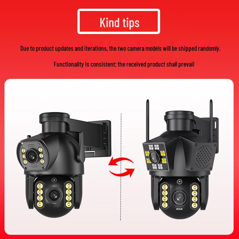 Network Eye Lifetime Free Data Outdoor Smart Surveillance Camera CN plug (adapter included)