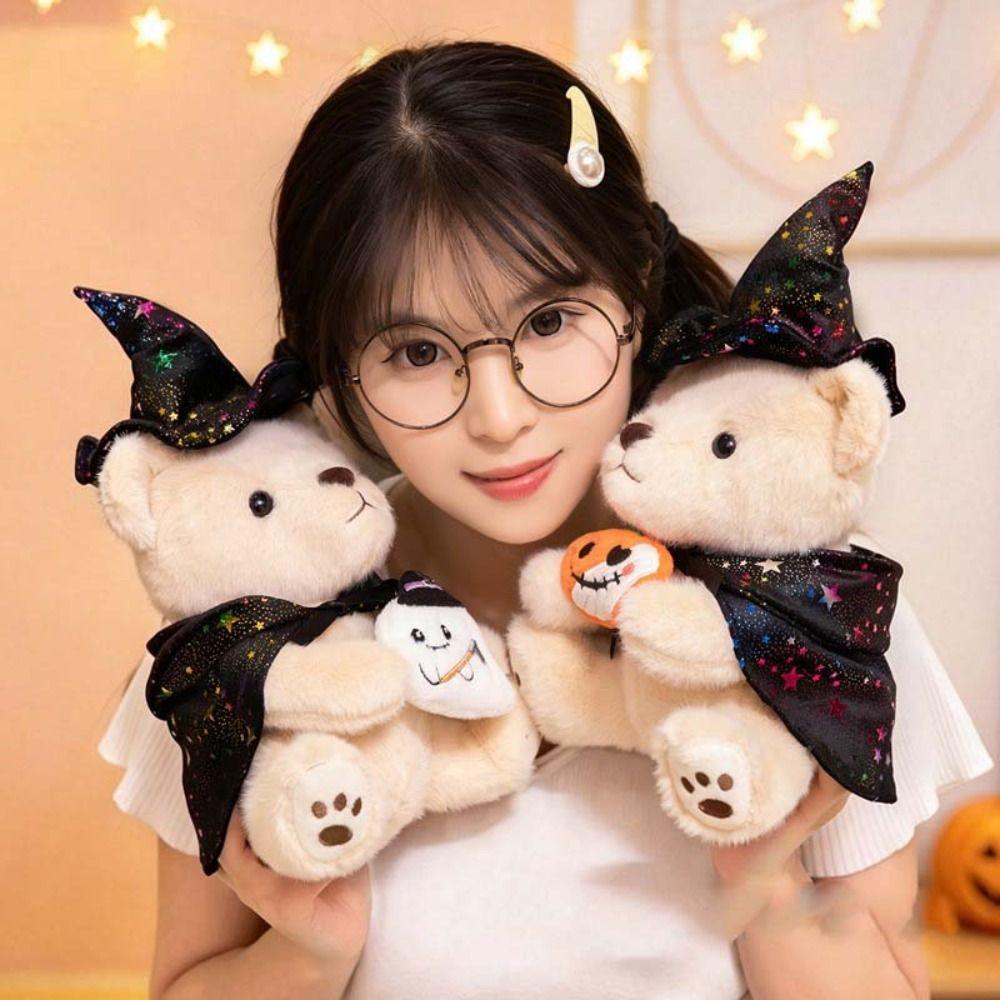 Kawaii Little Bear Plush Toy PP Cotton Bear Plush Doll Halloween Plush Doll  Birthday Christmas