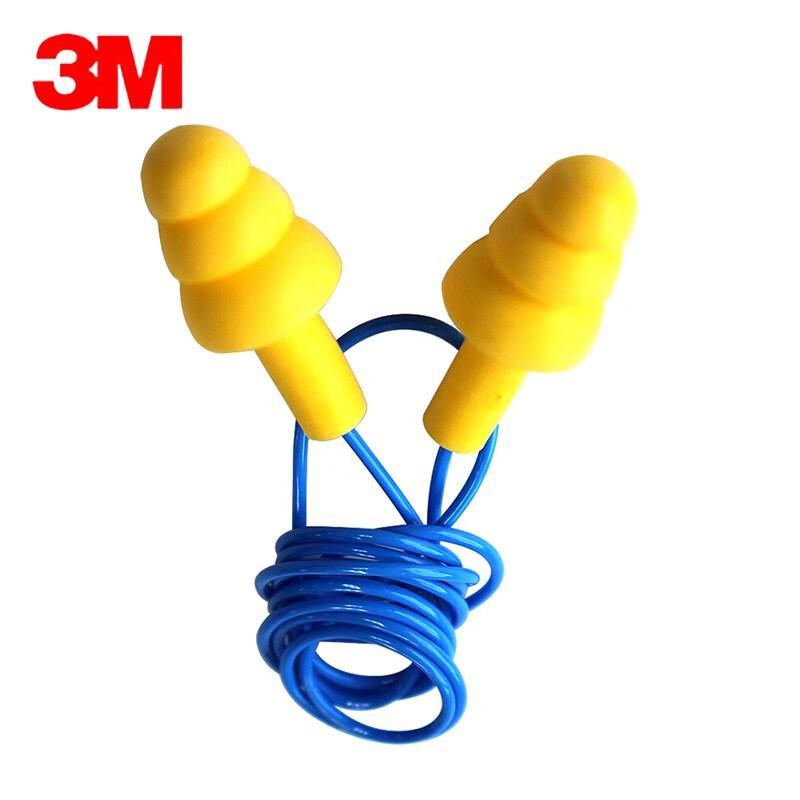 3M 340-4004 Corded Reusable Earplugs