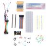 Electronic Starter Kit Solderless Jumper Wires Resistor Assortment Capacitors LED Set for STM32
