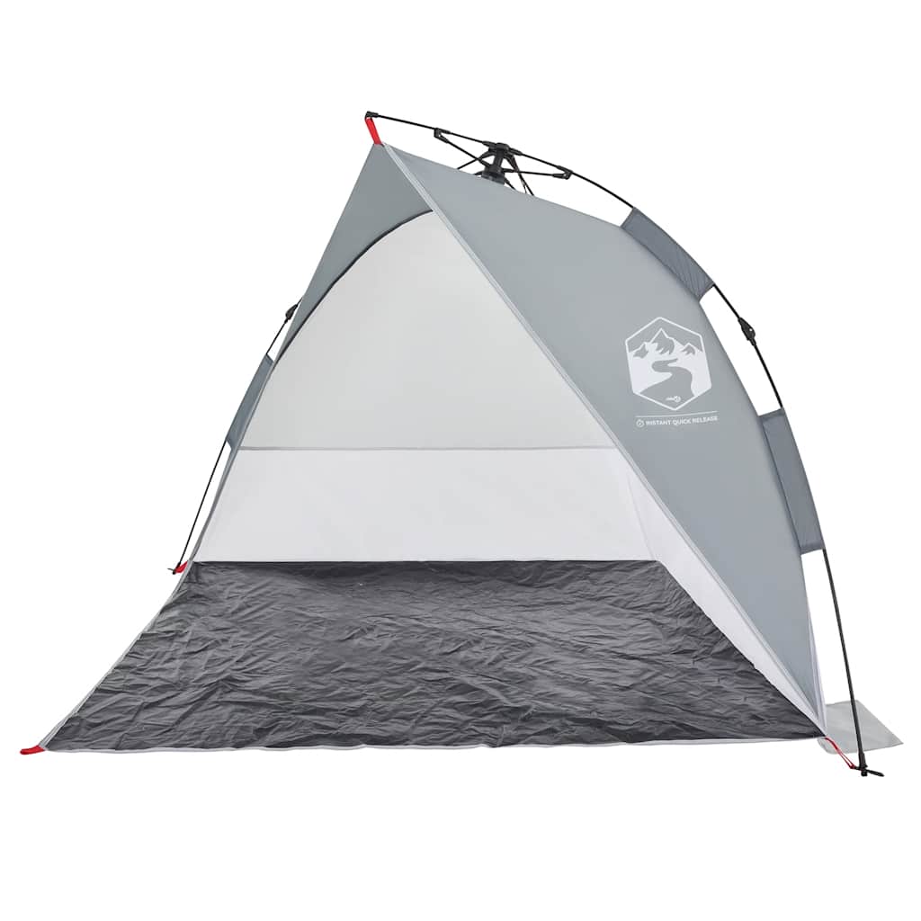 Beach Tent Gray Quick Release Waterproof