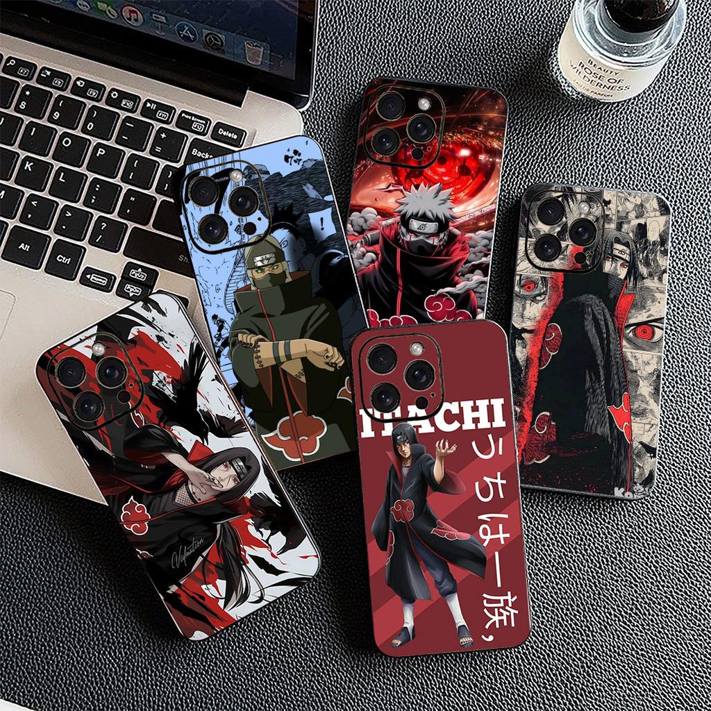 Cover for Apple iPhone 12 13 Pro XS Max Mini ProMax X XR Air 13Pro Casing Phone Case KISAME Akatsuki Narutos Uchiha Itachi
