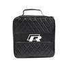Car Charging Gun Leather Bag Storage Box Auto Accessories For VW GTI Polo Golf Passat Tiguan Arteon Touareg Taigo Jetta Hub Cap