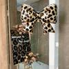 1/2pcs Matte Leopard Print Bow Balloons,for Bow decorations,birthdays,Valentine's Day,wild-themed Parties,and Girls' Nights