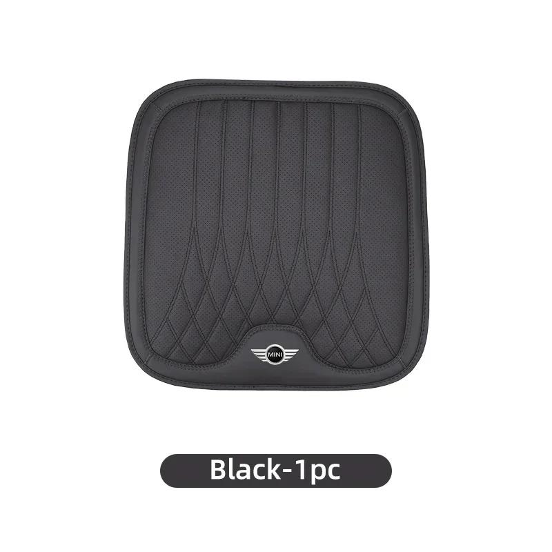 -Car Seat Cover Leather Auto Seat Pad Driving Cushion Anti-Slip Mat For MINI Cooper JCW R56 R50 R55 R57 R58 R59 R60 Countryma