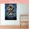 Elegant 2 Poster Framed Sci-fi Hero Wall Art For Living Room Bedroom Decor