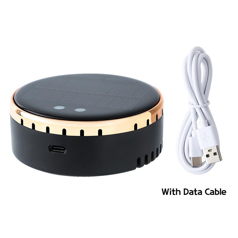 Solar and USB Powered Car Air Purifier Dual Core Technology Deodorizer Formaldehyde Remover Dual Use for Home