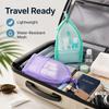 Waterproof EVA Mesh Toiletry Bag Clear Mesh Vertical Toothbrush Holders  Travel