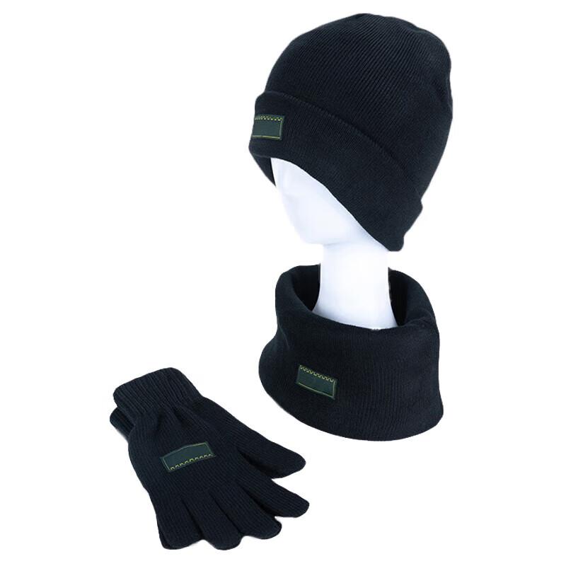 Зимний термокомплект: шапка, шарф и перчатки