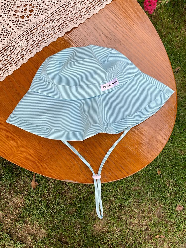 Mint Stylish Sweetheart Sun Protection Bucket Hat For Women With Large Brim Adjustable Design