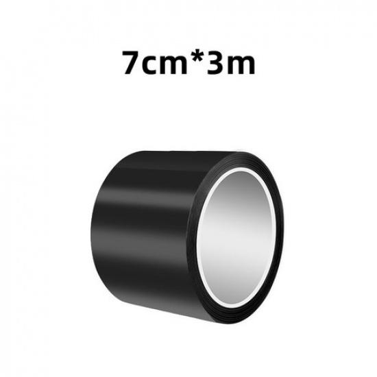 Glossy Black Car Surface Fix Tape Universal For Body Door Step Miffor Rear Trunk