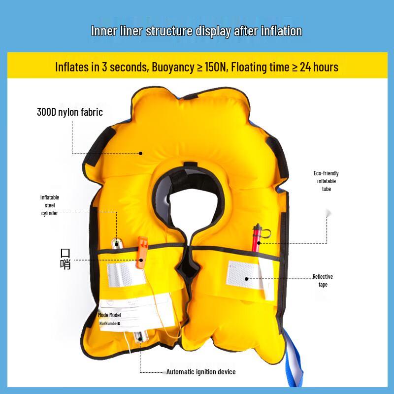 Adult Automatic Inflatable Life Vest