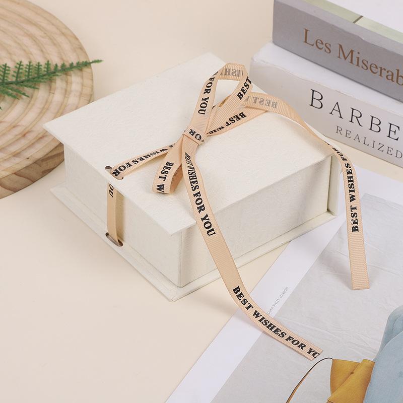 Book Shaped Jewelry Box Luxury Flip Jewelry Box Jewelry Packaging Box Multi Functional Ring Organizer For Home Gift Occasion