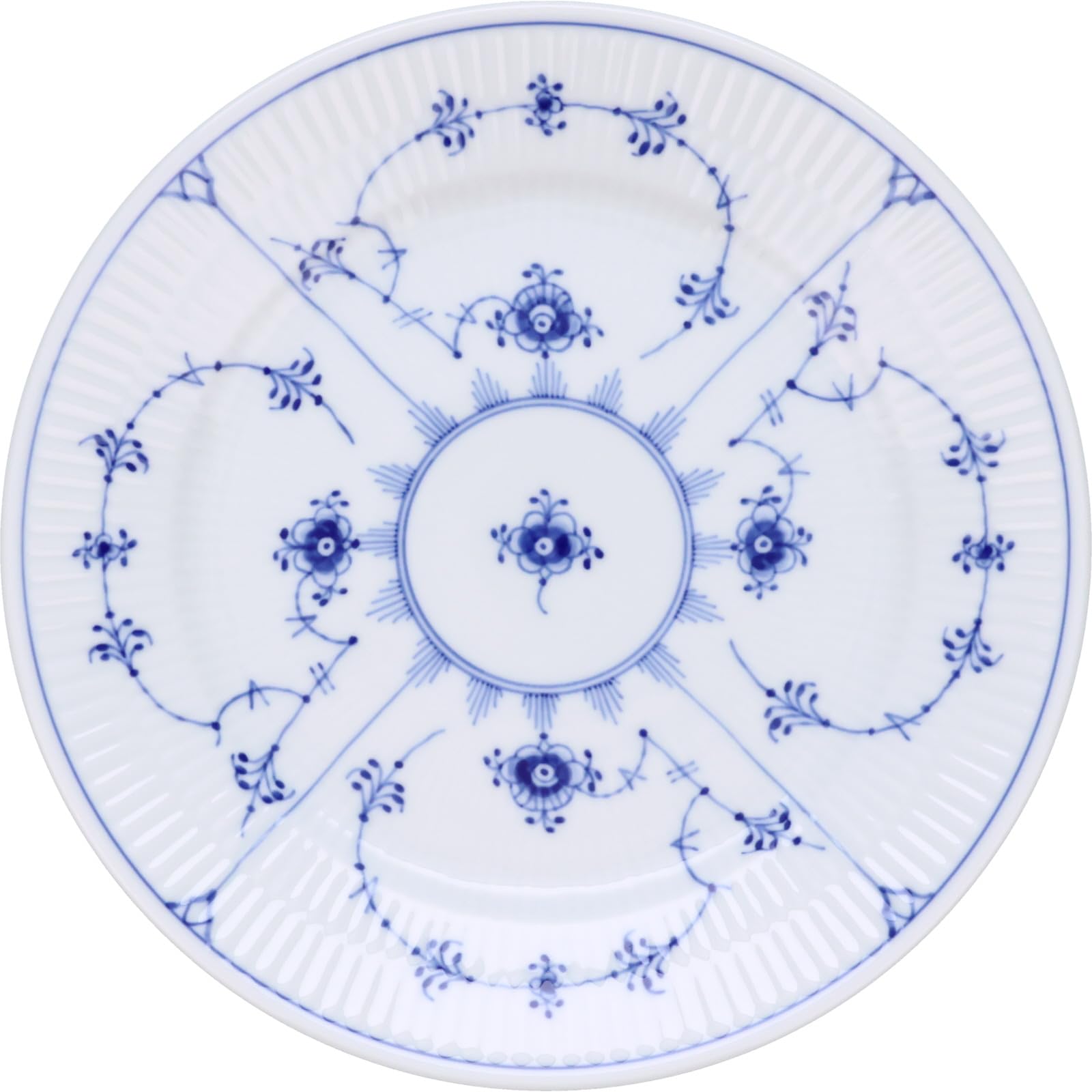 

[Официально импортировано] Royal Copenhagen Тарелка Blue Fluted Plain, 19 см, 1017199