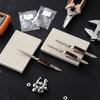 Schmuck Lötset Tragbares Set Lötplatten Arretierzangen Eisenmaterial für Präzises und Effizientes Schweißen