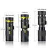 Monocular Telescope 10-300x40 High-power HD Zoom Mini Telescope With phone clip Super Telephoto Zoom Telescope Hunting Camping