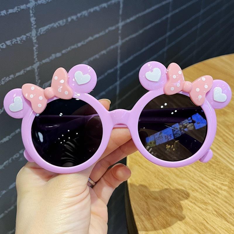 Bunny Children'S Sunglasses Baby Cute Sunglasses Uv Protection Cartoon Super Cute Bow Glasses Women