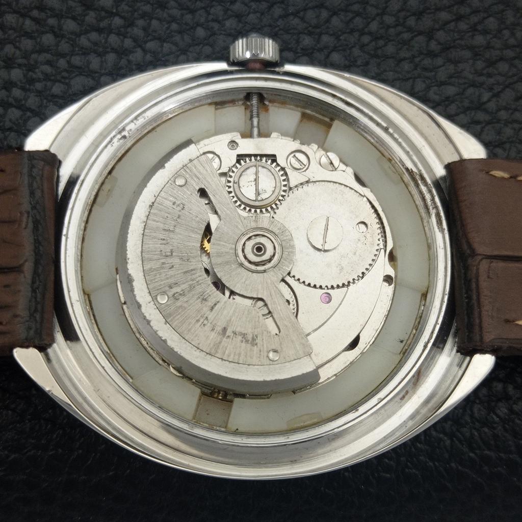 AUTOMATIC VINTAGE HMT KANCHAN 6501 INDIAN MENS GOLDEN COLOR DIAL WATCH A703268-1