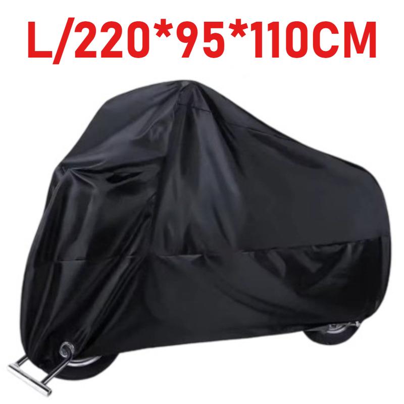 

Waterproof All Season Motorcycle Cover Dustproof UV Protective Outdoor Indoor Scooter Bike Wear-resistant Fabric Motorbike Cover