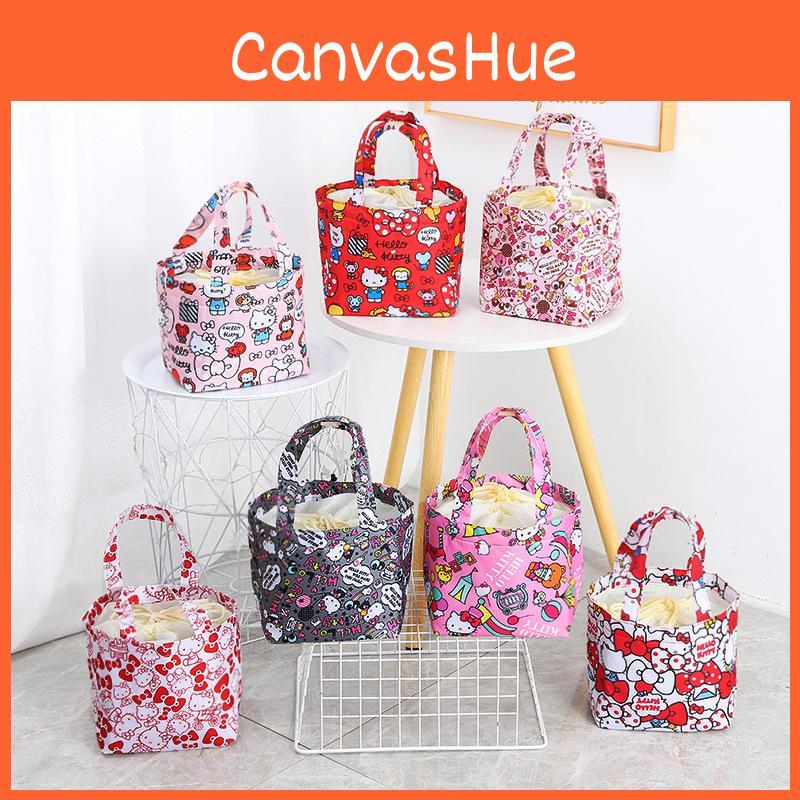 Izolační taška na oběd se stahovací šňůrkou na výlety a pikniky