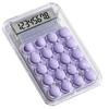 Calculator 8-digit Display Compact Portable Cute Stylish Suitable Shopping Calculations Household Account Book Students Studying Workplace (purple)