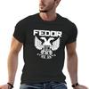 Neues Fedor Emelianenko T-Shirt Bluse, individuelle T-Shirts, selbst gestaltete Anime-Kleidung, Oversize-T-Shirt für Herren