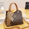Pu Bag New Popular Fashion Large Capacity Middle-aged Women Bag Mother Portable Shoulder Messenger Bag Women