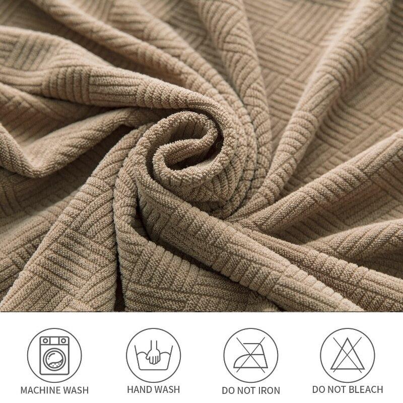 Strapazierfähiger, abnehmbarer Sitzbezug für Esszimmerstühle, Esszimmer, Küche, Bankett, Jacquard-Stretch-Stuhl-Sitzkissen-Schonbezug