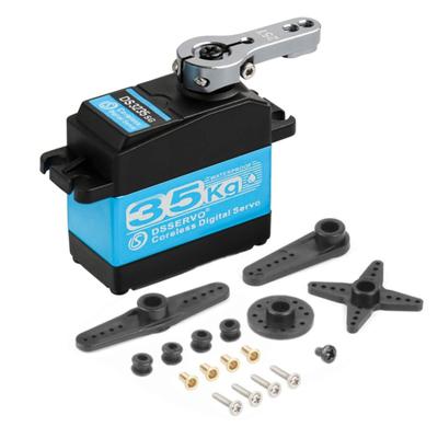 5v~7.4v Digital Servo 35kg High Torque Waterproof Steering Gear Compatible For Axial Scx10 Rr10