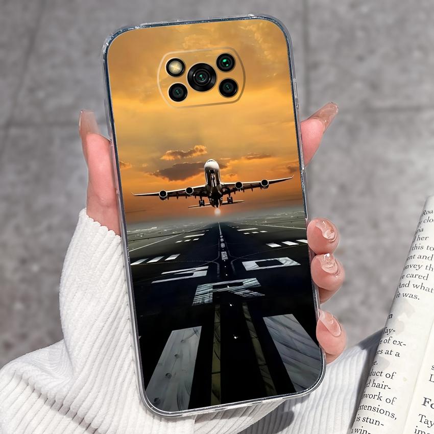 Clear Phone Case For Xiaomi Poco X3 X4 NFC X5 X6 X7 Pro F4 GT F5 Soft TPU Casing Retro Pocket Watch Patterns Shockproof Shell For Xiaomi Cover Capa
