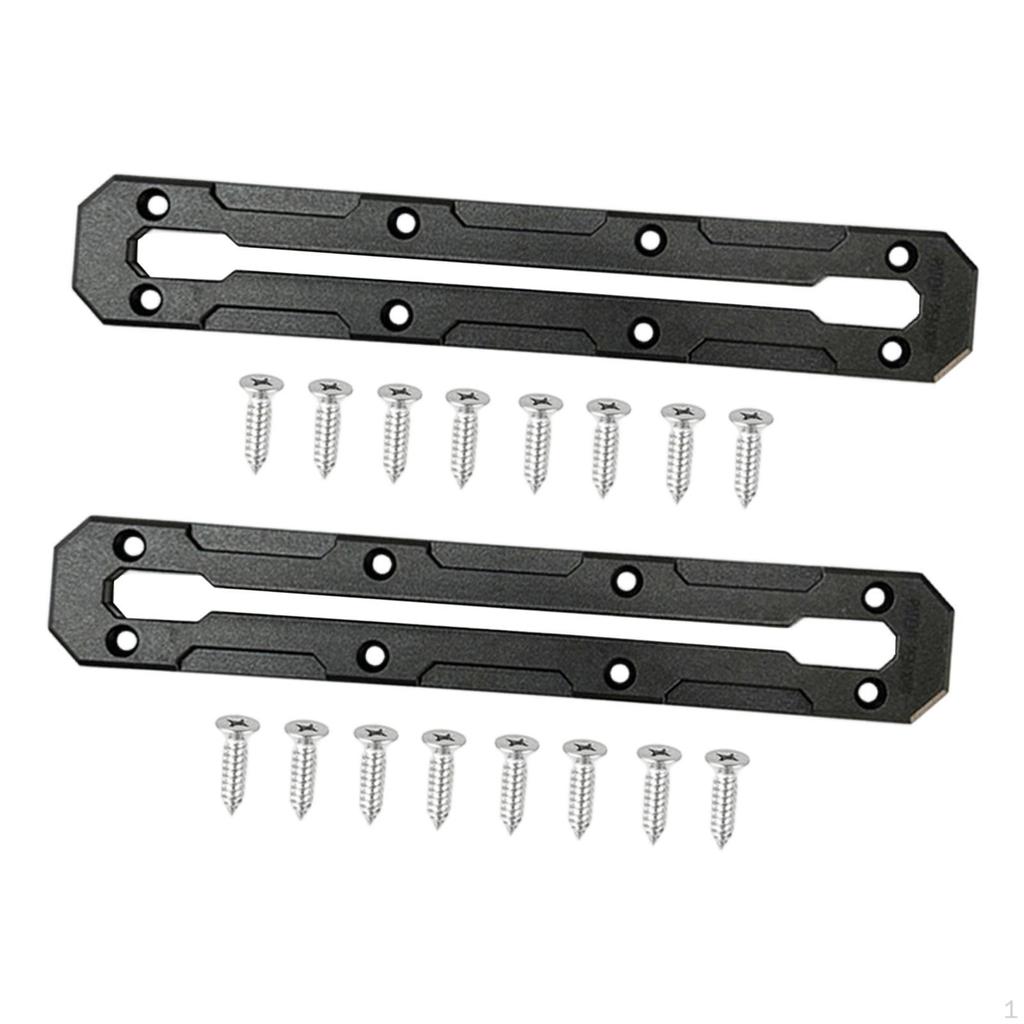 Kayak Rail Holder Fishing Rod Accessory Made of Nylon DIY Mounting for Boat