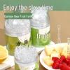 Bamboo Pattern Disposable Plastic Dessert Forks