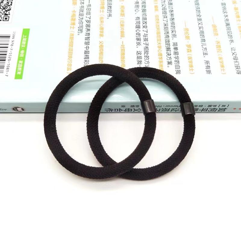Pack Women Rubber Bands Durable Elastic Cotton Overstriking Adjustable Hair Rope