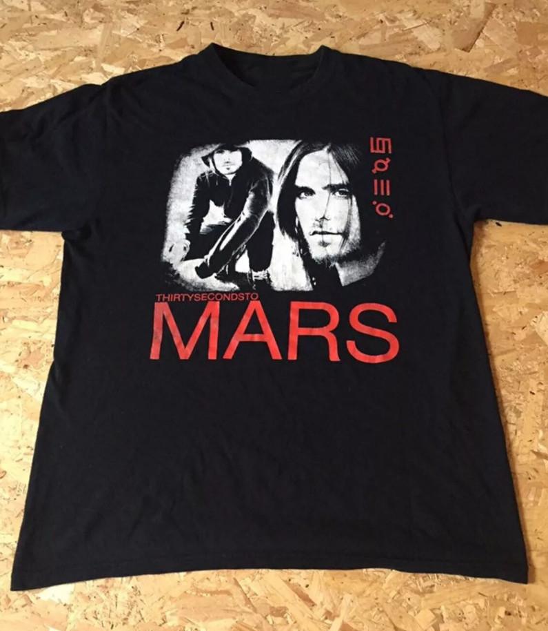 Vtg Thirty Seconds to Mars Band T-shirt size S-5XL XL