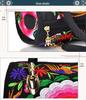 Ethnic Embroidered Drum-Shape Tote & Crossbody Canvas Bag