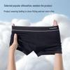 Men's Antibacterial Pure Cotton Boxer Briefs
