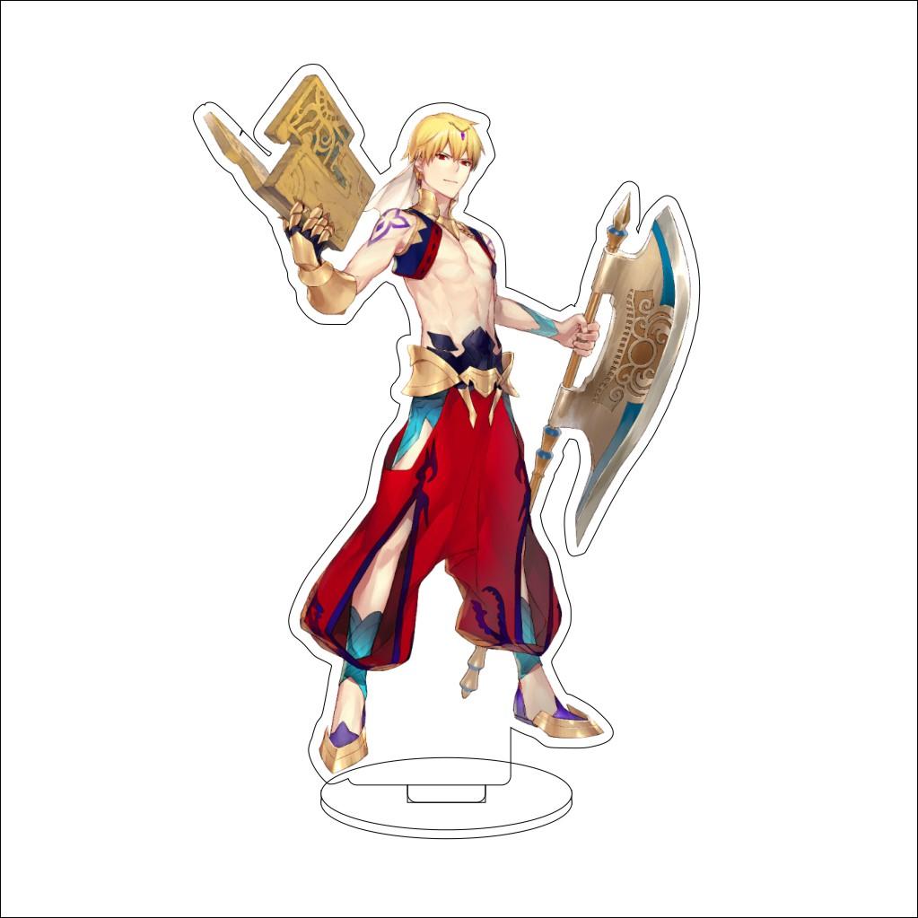 16CM Anime Fate stay night Cosplay Acrylic Stand Ornaments Tamamo no Mae/Shirou Emiya Figure Stand Halloween Gifts