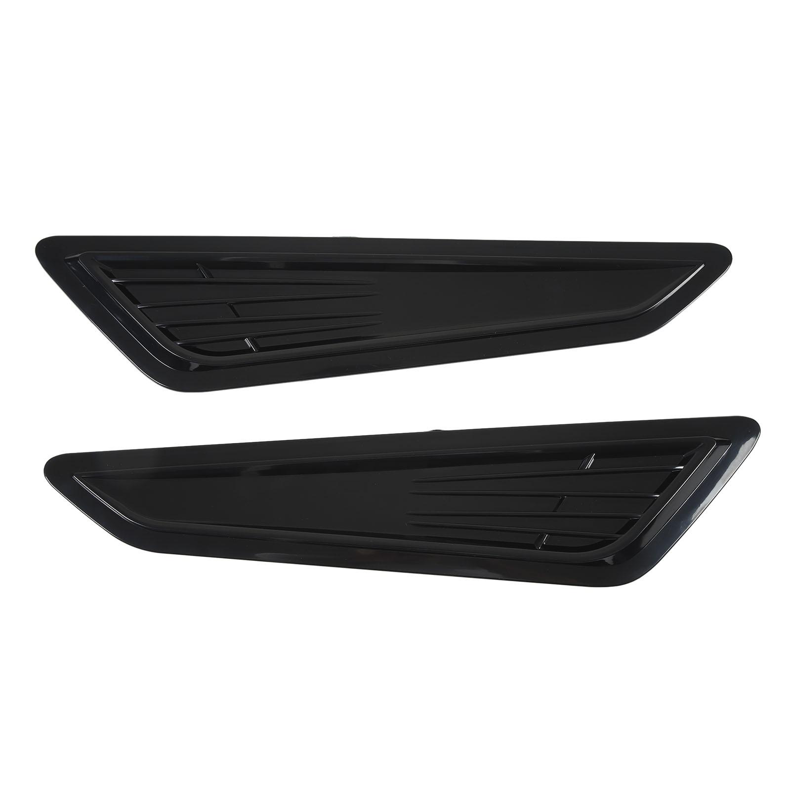 

2 шт., черная декоративная крышка воздухозаборника на капот, сменная крышка приборной панели для Camaro LT 1LT 2LT