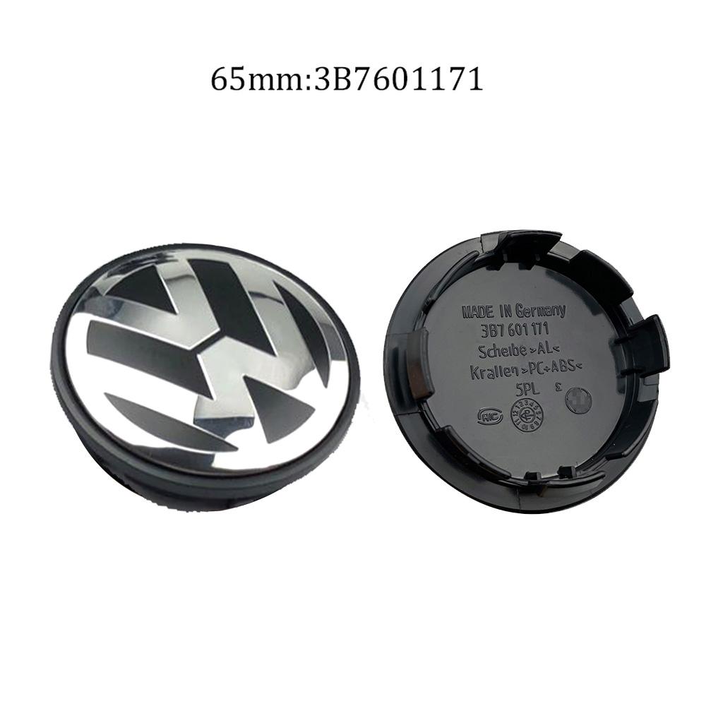 For VOLKSWAGEN VW VW 4pcs/set 56mm/65mm/66mm Car Styling Wheel Center Cap Hub Covers Badge Accessories For VW Golf 3B7601171 5G0