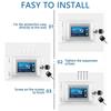 Universal Thermostat Lock Box with Key Acrylic Thermostat Cover with Lock Large Thermostat Guard Easy To Install for Home