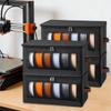 Filament Storage Box 3d Printer Filament Storage Containers Visual Foldable Dust-proof Holder Rack For Home, Office And Workshop